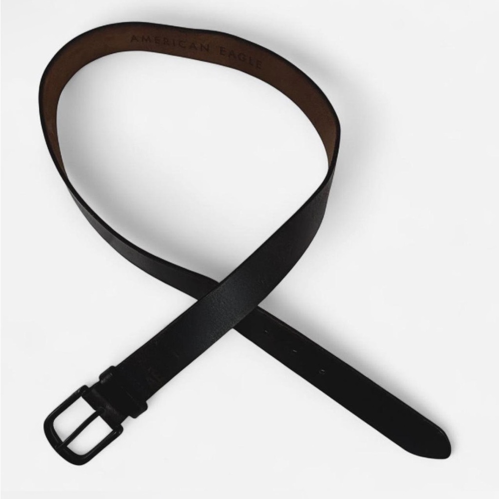 American Eagle Outfitters Black Leather Belt